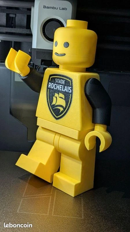 Figurina Gigante de Torcedor - Stade Rochelais (20cm) – photo 2